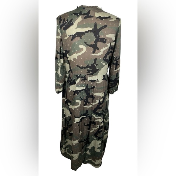 Vilagallo CAMOUFLAGE Dress Size 8 - Picture 3 of 7
